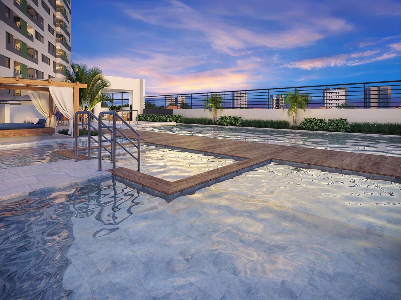 Prainha do Graal Parque Home Resort, em Itaquera — perspectiva ilustrativa