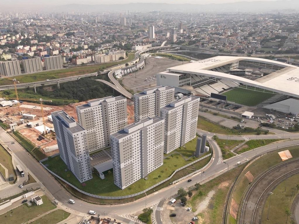 Gran Arena Itaquera, da MRV, em Itaquera — perspectiva ilustrativa