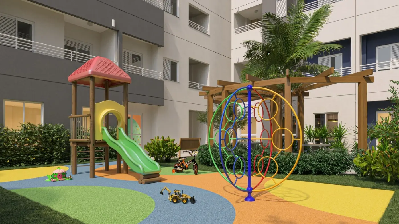 Playkids do Mood Sacomã, perspectiva ilustrativa