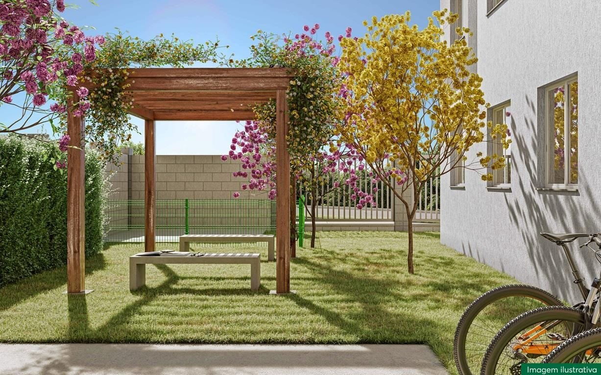 Gazebo do Residencial Ipês, MRV em Itaquera, perspectiva ilustrativa
