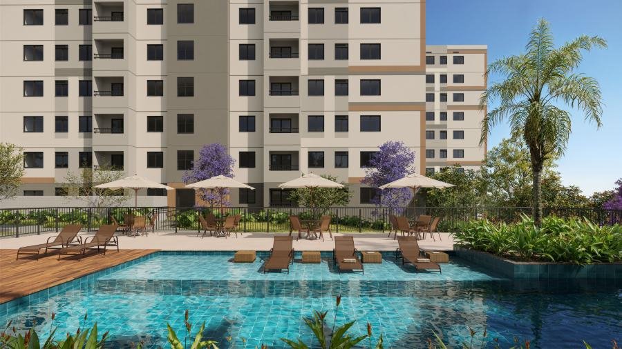 Residencial Nascente Pico dos Marins, MRV, Cidade Sete Sóis, Pirituba, perspectiva ilustrativa