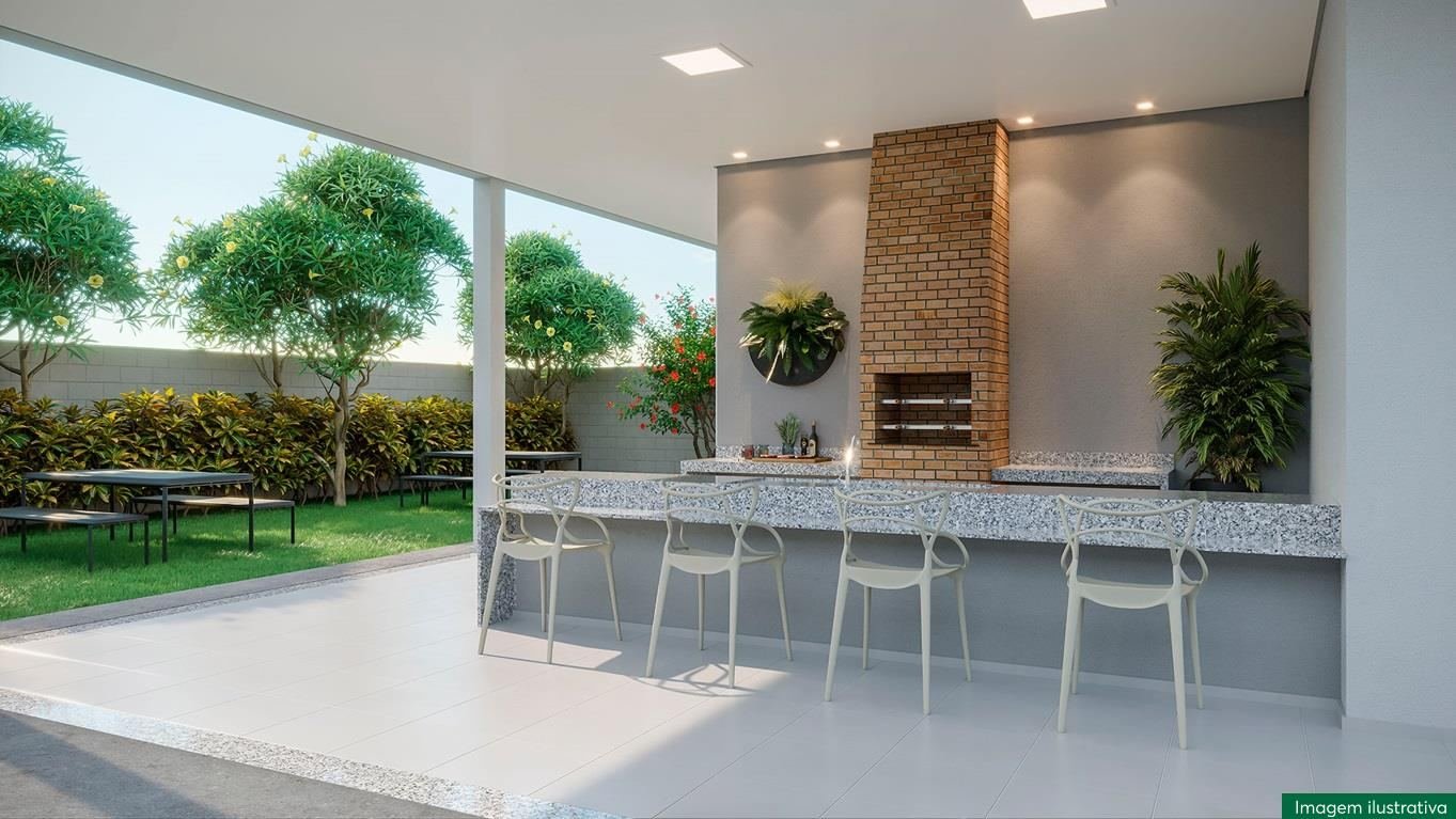 Espaço gourmet do San Toledo, MRV no Jardim Matarazzo, perspectiva ilustrativa