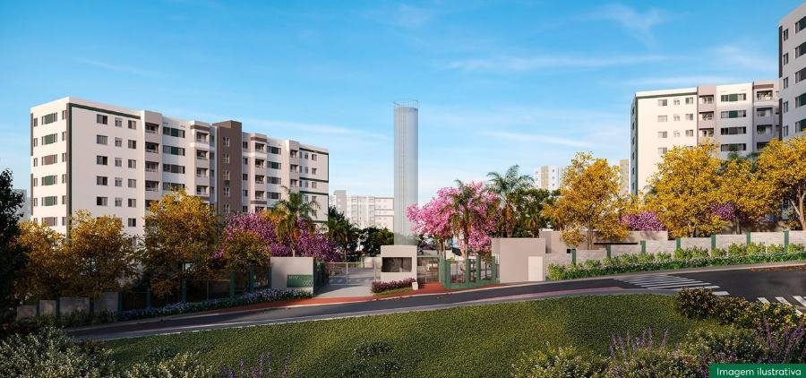 Residencial Poente dos Tucanos, MRV, Cidade Sete Sóis, Pirituba, perspectiva ilustrativa