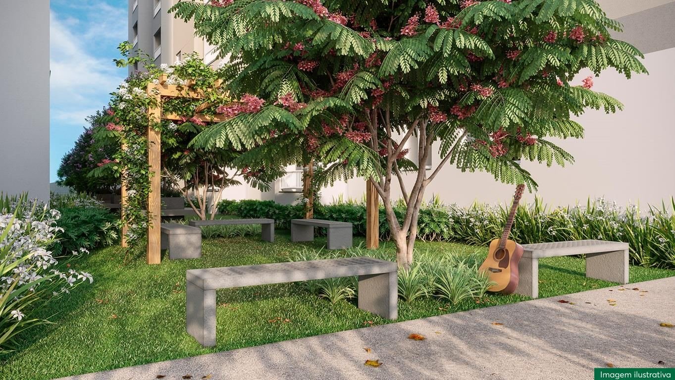 Gazebo do Saint Virginia, MRV no Itaim Paulista, perspectiva ilustrativa