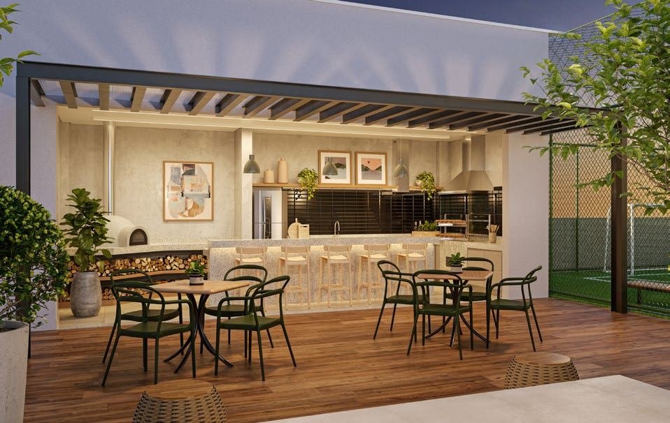 Churrasqueira gourmet do Origem Itaquera, em Colônia, Itaquera — perspectiva ilustrativa
