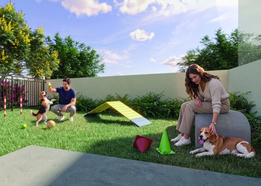 Pet place do Parque Aruá São Mateus, perspectiva ilustrativa