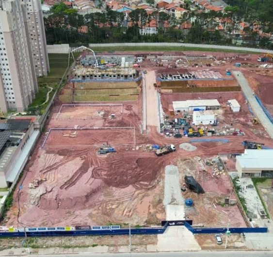 Perspectiva do empreendimento do Plano&Bosque do Carmo, no Parque do Carmo — perspectiva ilustrativa