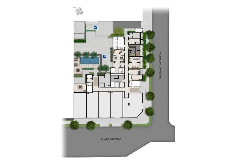 Perspectiva do empreendimento do Plano&Mais Mooca, na Mooca — perspectiva ilustrativa
