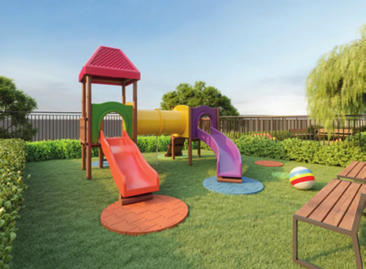 Playground do UNNI Harmoni, UNNI Limão, perspectiva ilustrativa