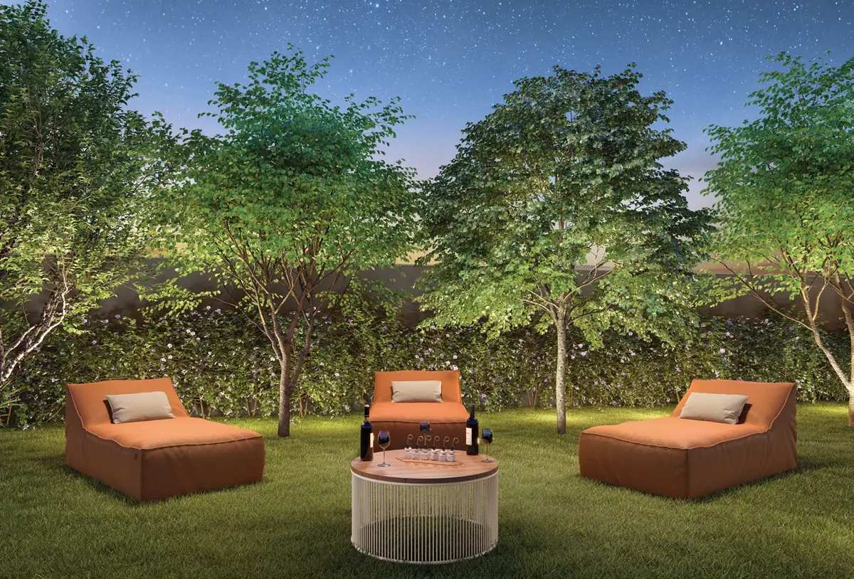 Lounge do Vivaz Origens da Mooca, perspectiva ilustrativa