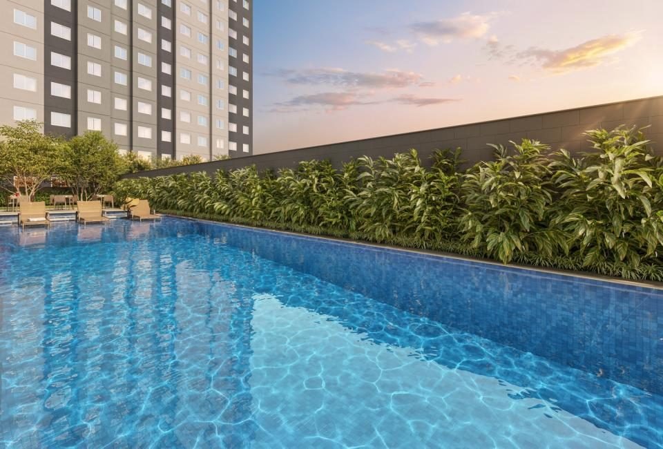 Piscina do Vivaz Mooca, Vivaz na Mooca, perspectiva ilustrativa