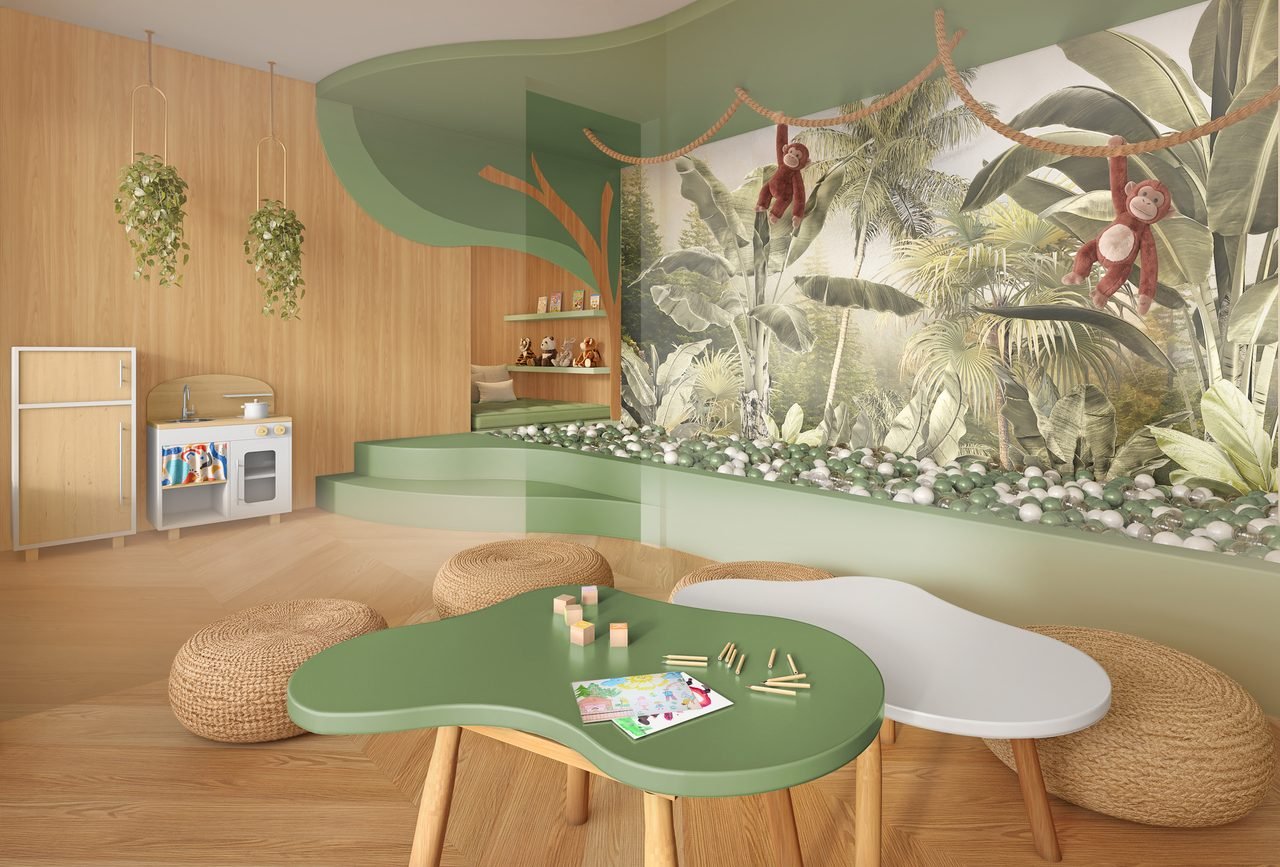 Brinquedoteca do Vivaz Parque Barra Funda, Vivaz na Barra Funda, perspectiva ilustrativa