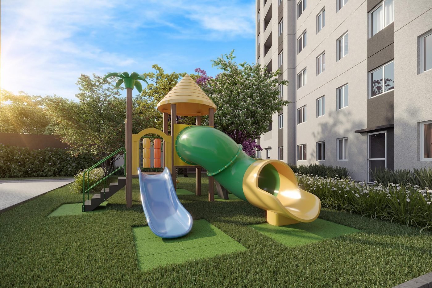Playground do Grand Vivaz Penha, Vivaz na Penha, perspectiva ilustrativa