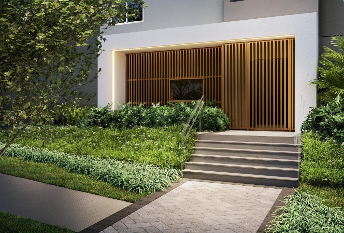 Portaria do Grand Vivaz Jardim França Versalhes, Vivaz no Tucuruvi, perspectiva ilustrativa