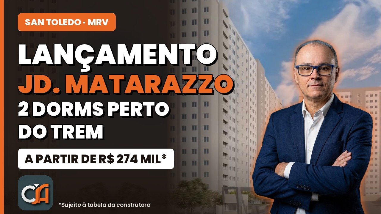 Vídeo do San Toledo, lançamento MRV no Jardim Matarazzo, com o corretor José Aparecido